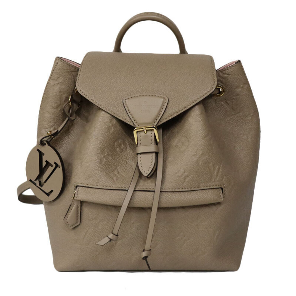 LOUIS VUITTON Montsouris Bag Backpack Rucksack Daypack Tourtrell Beige